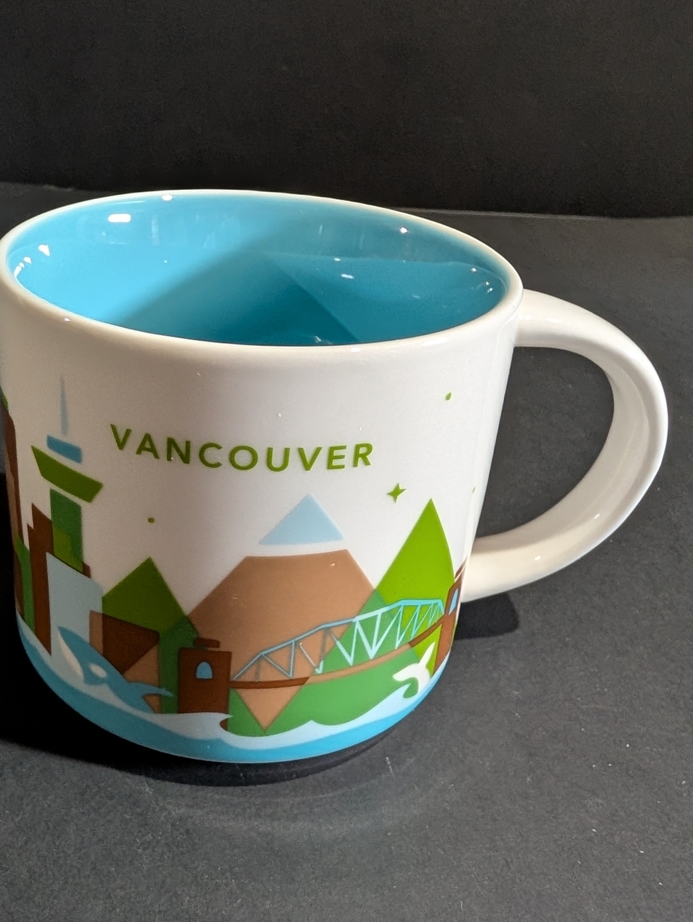 Starbucks Vancouver You Are Here Collection YAH Series 14 oz Coffee Mug